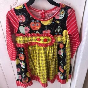 Jelly the Pug Apple dress